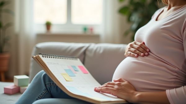Comment organiser votre suivi avec un calendrier de grossesse
